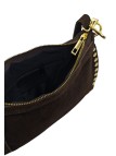 Soleil Chic Pochette Bandouliere Cloute Nubuck Choco