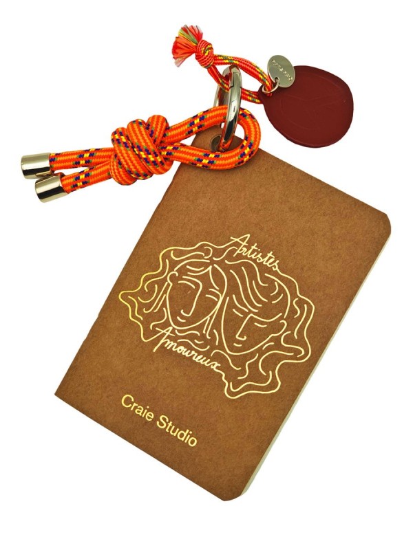 Craie Studio Porte-Clefs Tech Rouge