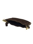Soleil Chic Pochette Bandouliere Cloute Nubuck Choco