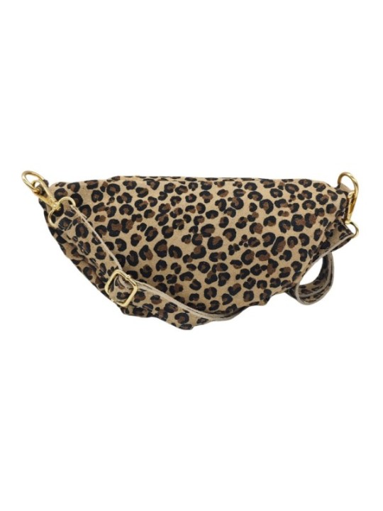 Soleil Chic Sac Banane cuir Chic Noir Irise