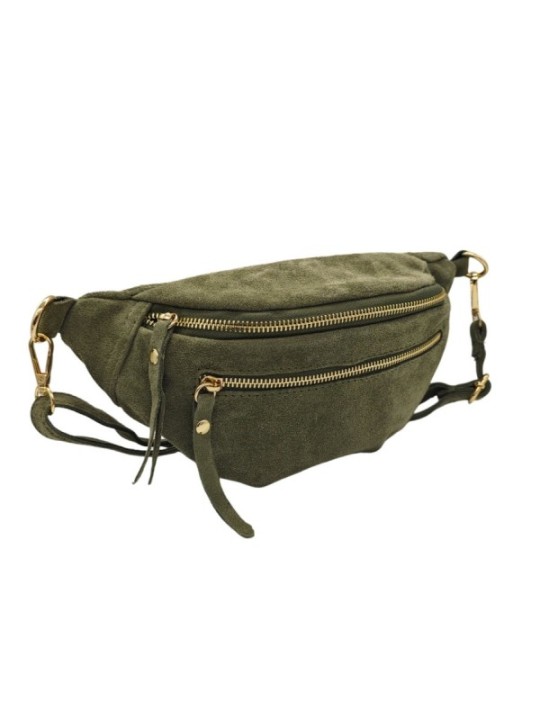 Soleil Chic Sac Banane cuir Chic Noir Irise