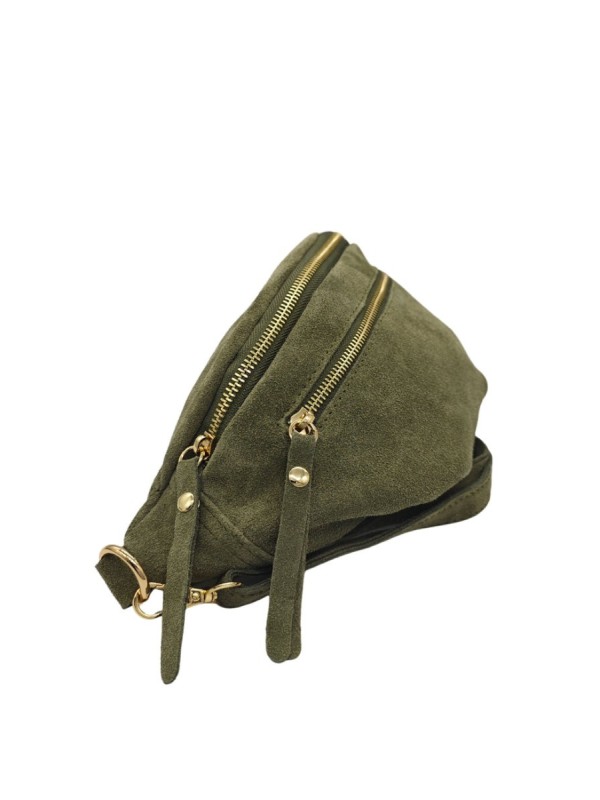 Soleil Chic Sac Banane cuir Chic Noir Irise