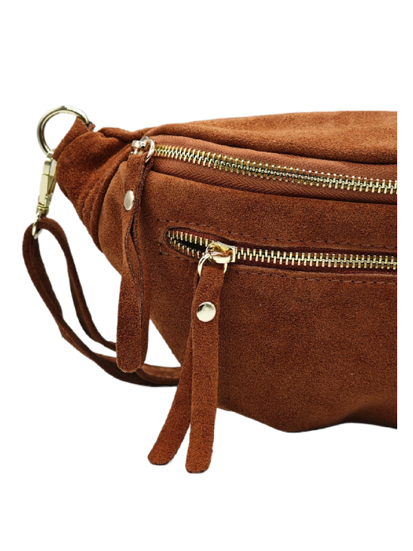 Soleil Chic Sac Banane cuir Chic Noir Irise