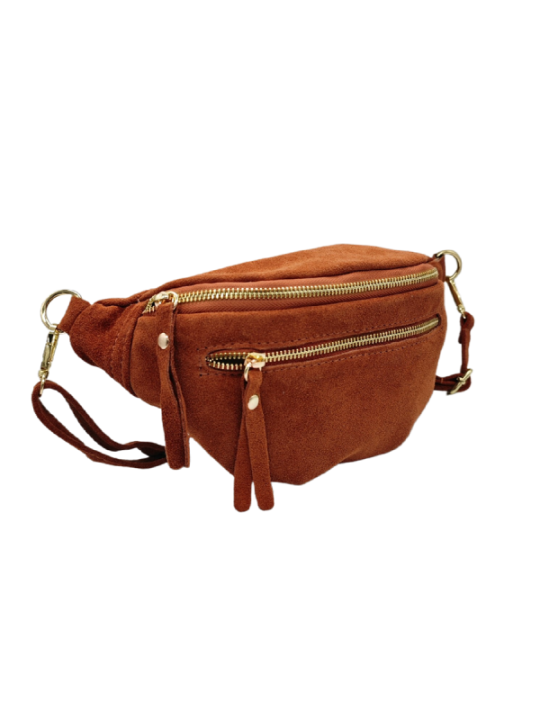 Soleil Chic Sac Banane cuir Chic Noir Irise