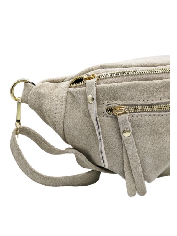 Soleil Chic Sac Banane cuir Chic Noir Irise