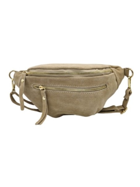 Soleil Chic Sac Banane cuir Chic Taupe Nubuck