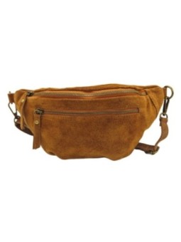 Soleil Chic Sac Banane cuir Chic Camel Nubuck