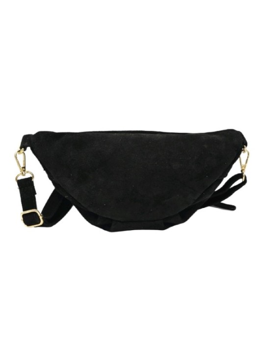 Soleil Chic Sac Banane cuir Chic Noir Irise
