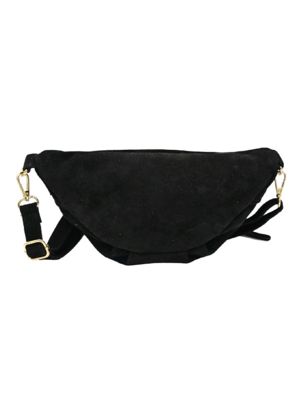 Soleil Chic Sac Banane cuir Chic Noir Irise