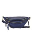 Soleil Chic Sac Banane cuir Chic Bleu Irise