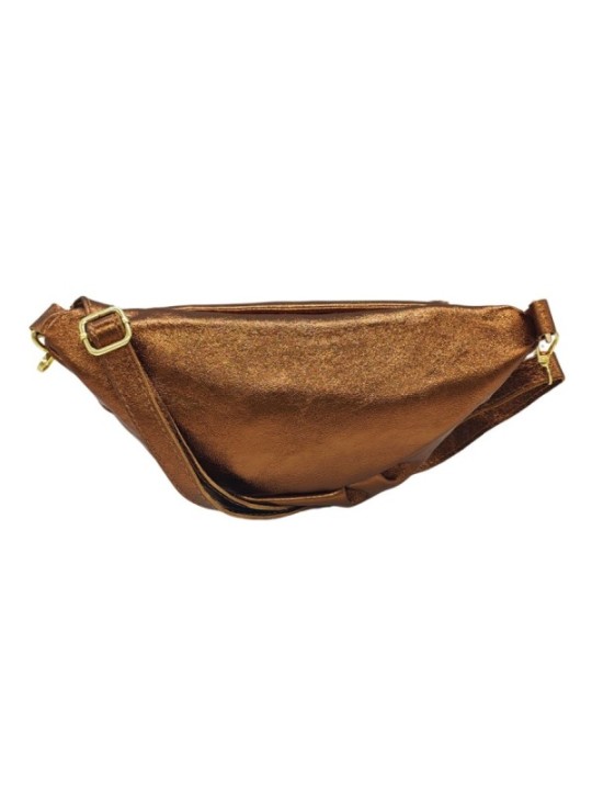 Soleil Chic Sac Banane cuir Chic Noir Irise