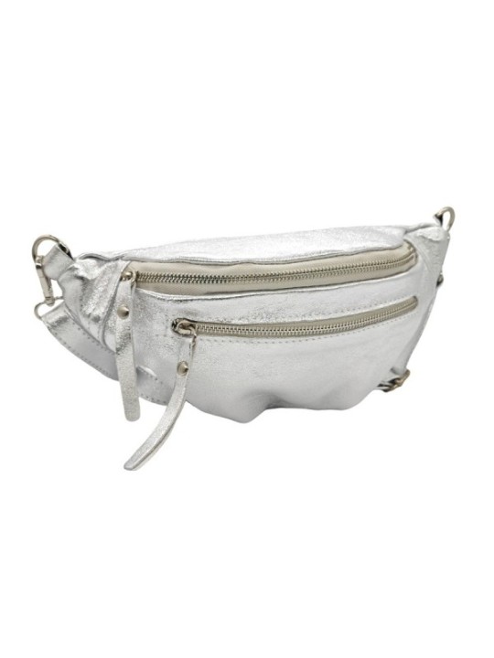 Soleil Chic Sac Banane cuir Chic Noir Irise