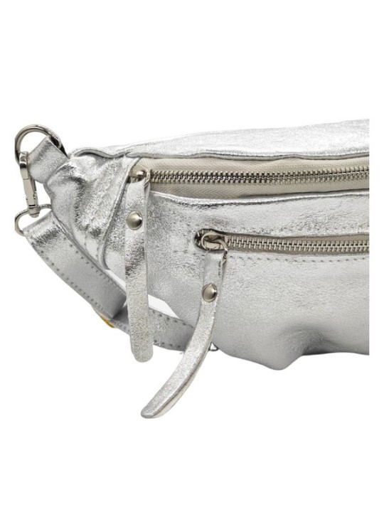 Soleil Chic Sac Banane cuir Chic Noir Irise
