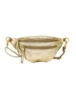 Soleil Chic Sac Banane cuir Chic Or