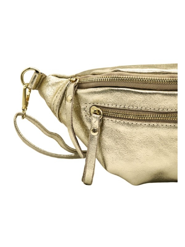 Soleil Chic Sac Banane cuir Chic Noir Irise