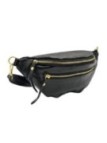 Soleil Chic Sac Banane cuir Chic Noir Irise