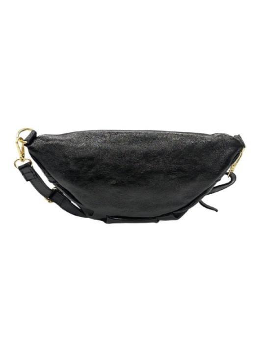 Soleil Chic Sac Banane cuir Chic Noir Irise