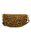 Soleil Chic Sac Banane cuir Demi Lune M2 Noir Irise