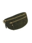 Soleil Chic Sac Banane cuir Demi Lune M2 Noir Irise