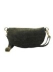 Soleil Chic Sac Banane cuir Demi Lune M2 Noir Irise