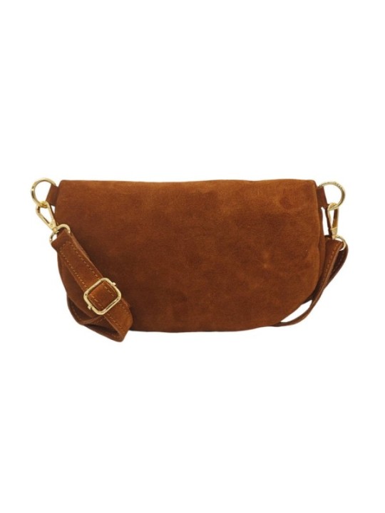 Soleil Chic Sac Banane cuir Demi Lune M2 Noir Irise