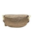 Soleil Chic Sac Banane cuir Demi Lune M2 Noir Irise