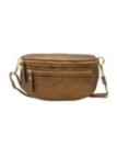 Soleil Chic Sac Banane cuir Demi Lune M2 Camel Irise