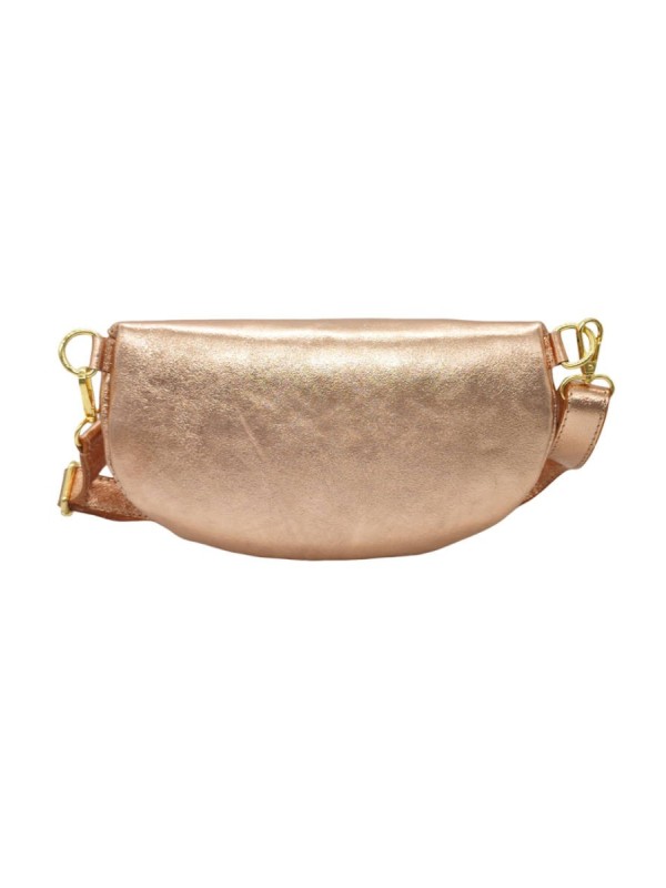 Soleil Chic Sac Banane cuir Demi Lune M2 Noir Irise