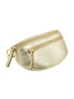 Soleil Chic Sac Banane cuir Demi Lune M2 Noir Irise