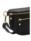 Soleil Chic Sac Banane cuir Demi Lune M2 Noir Irise