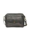 Soleil Chic Sac Bandoulière Rabat Gris Irise
