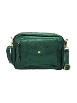 Soleil Chic Sac Bandoulière Rabat Vert Irise