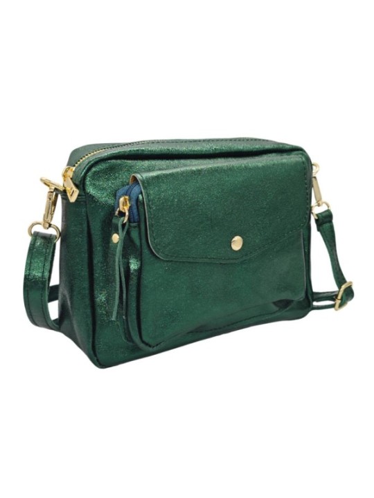 Soleil Chic Sac Bandoulière Rabat Or