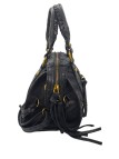 Soleil Chic Petit Sac Cuir Daisy Noir