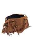 Soleil Chic Petit Sac Cuir Daisy Cognac