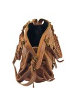 Soleil Chic Petit Sac Cuir Daisy Cognac