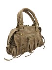 Soleil Chic Petit Sac Cuir Daisy Taupe