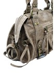 Soleil Chic Petit Sac Cuir Daisy Taupe