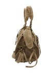 Soleil Chic Petit Sac Cuir Daisy Taupe