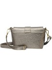 Soleil Chic Mini Sac bandoulière cuir Anneau Besace 166 Champagne