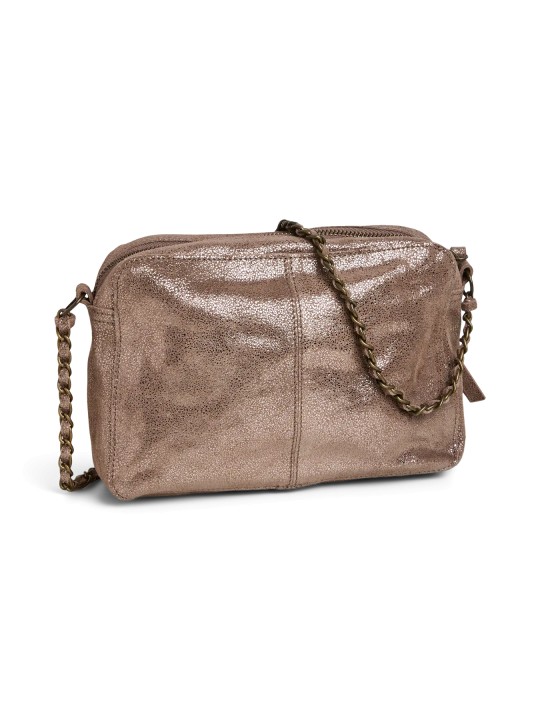 PIECES PCNAINA LEATHER CROSS BODY FC NOOS Bags 17063358 Taupe Gray Snow