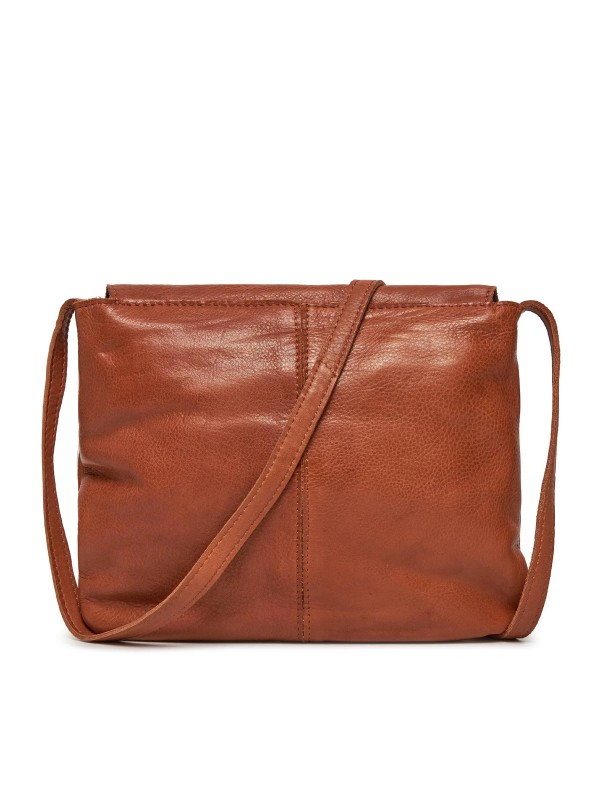 PCTOTALLY LARGE LEATHER PARTY BAG 17138919 Rootbeer