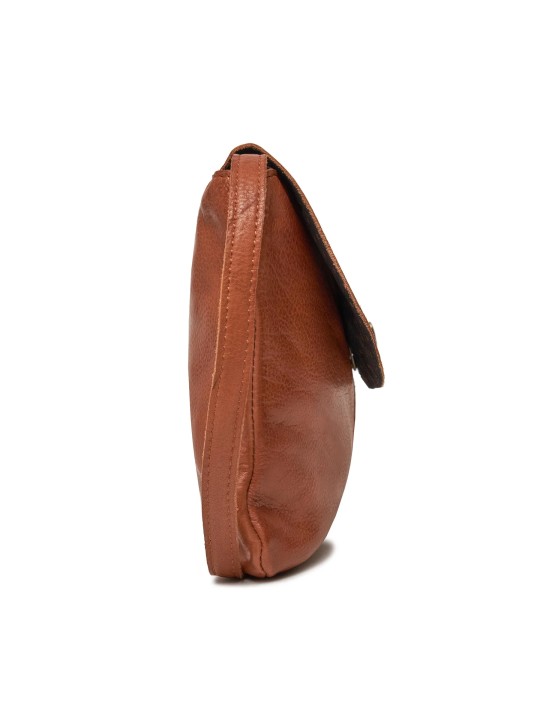 PCTOTALLY LARGE LEATHER PARTY BAG 17138919 Rootbeer