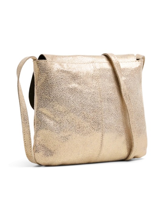 PCTOTALLY LARGE LEATHER PARTY BAG 17138919 Gold Snow
