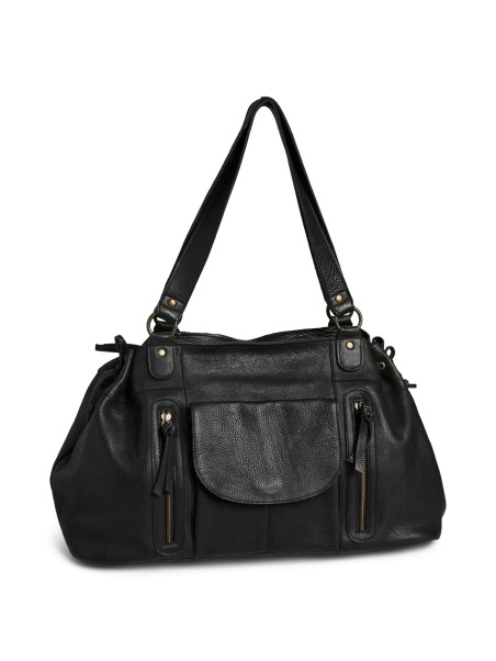 PIECES PCPIHANNA LEATHER BAG FC Bags 17076422 Black