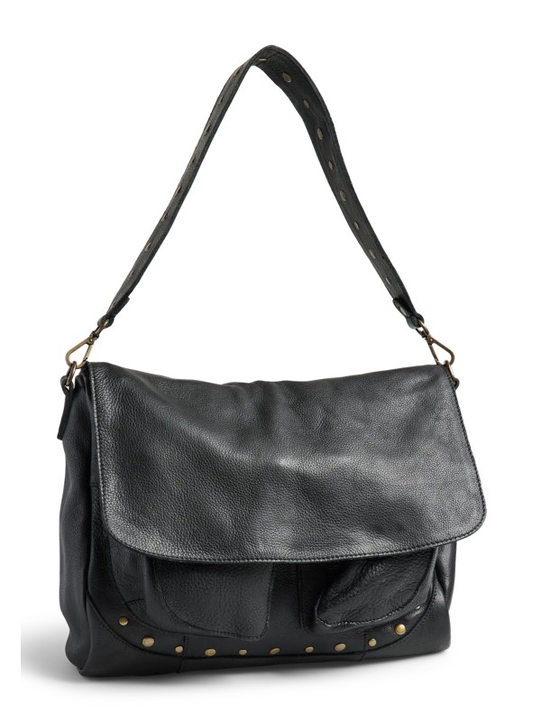 PIECES 17163620 PCBENNA DAILY BAG Black Studs