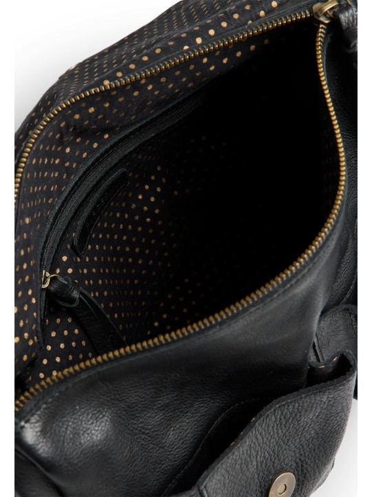 PIECES 17163620 PCBENNA DAILY BAG Black Studs