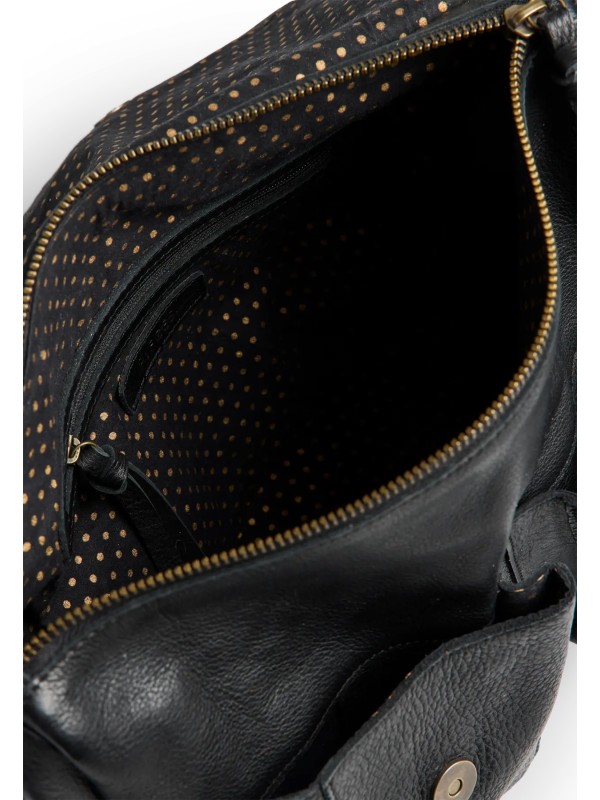 PIECES 17163620 PCBENNA DAILY BAG Black Studs