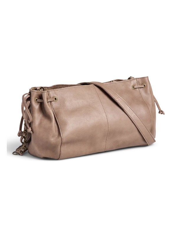 PIECES PCPIHANNA LEATHER CROSS BODY FC Bags 17163466 Taupe Gray
