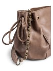 PIECES PCPIHANNA LEATHER CROSS BODY FC Bags 17163466 Taupe Gray